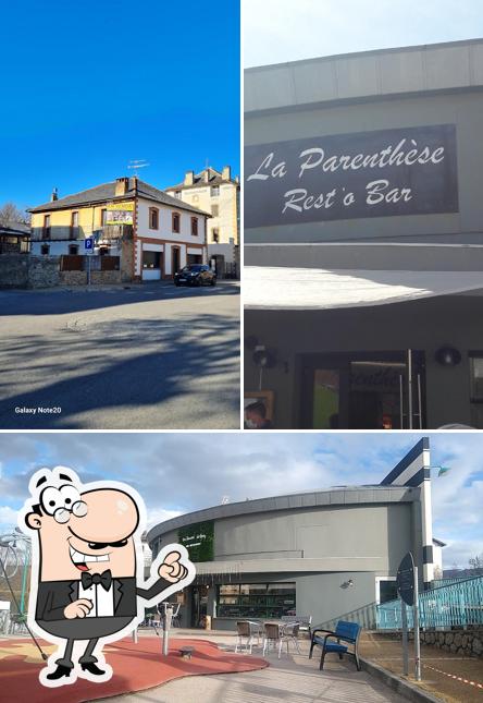 L'extérieur de Les terrasses du bourg