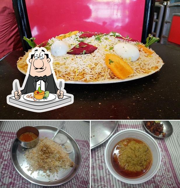 Food at Makhan Shah family restaurant