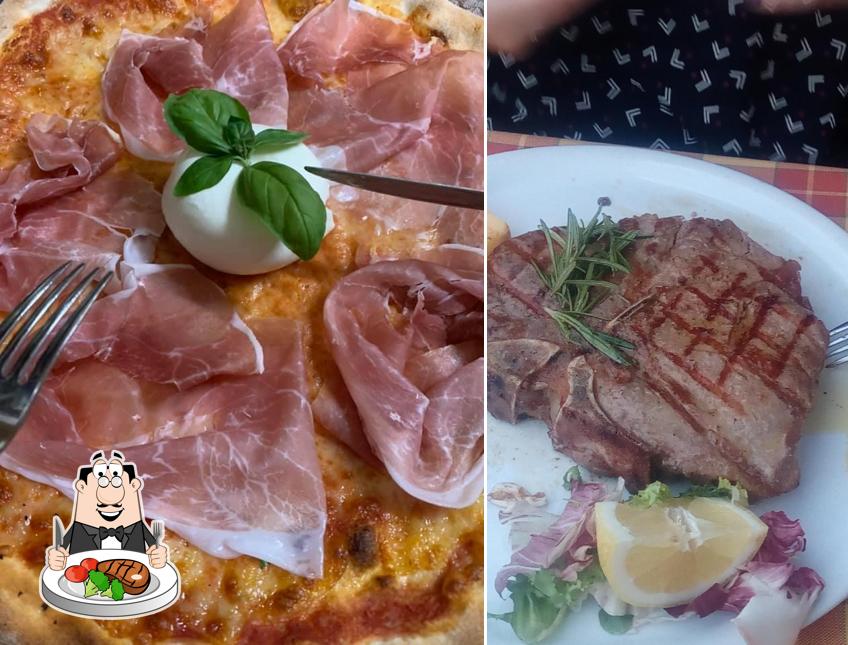 Piatti di carne vengono proposti a L'Orologio