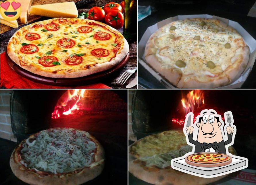 Consiga diversos estilos de pizza