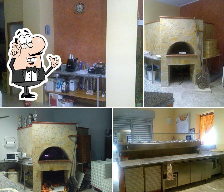 L'intérieur de L'Angolo della Pizza