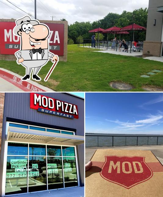 The exterior of MOD Pizza