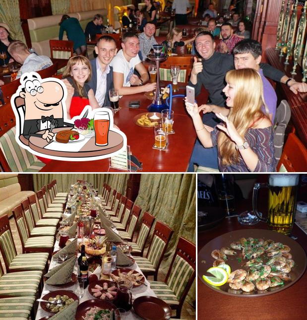 L’image de la table à manger et intérieur de Pub&Pub’s