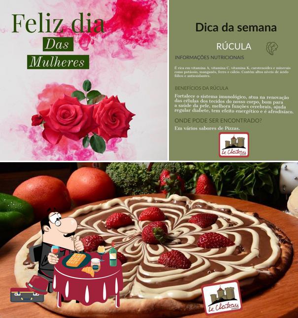 Le Chateau pizzaria São José Dos Pinhais oferece uma gama de pratos doces