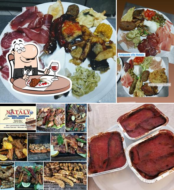 Prenditi i piatti di carne a Nataly Ristorante Pizzeria Balera