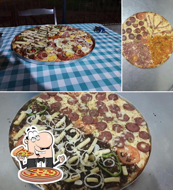 Peça pizza no Restaurante e Pizzaria Cebolão