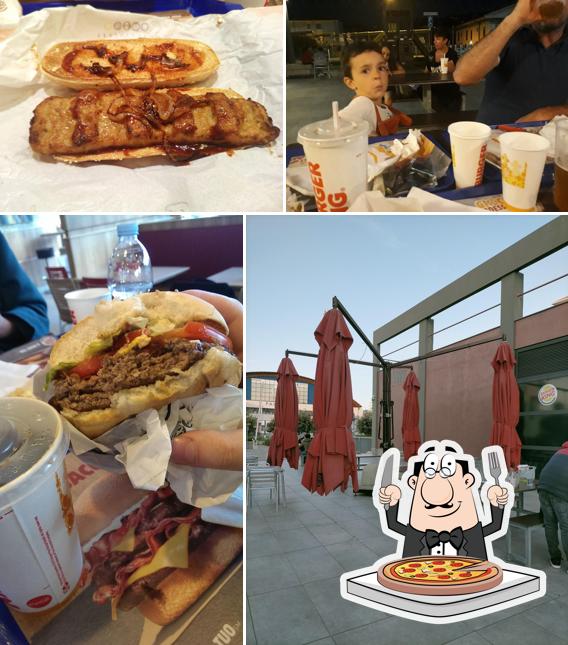 Ordina una pizza a Burger King