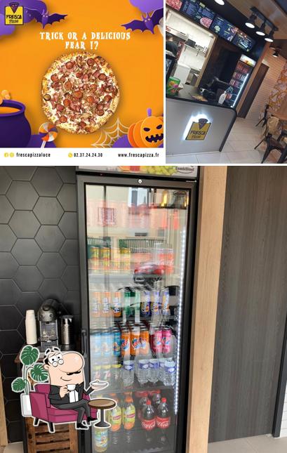 L'intérieur de Fresca Pizza