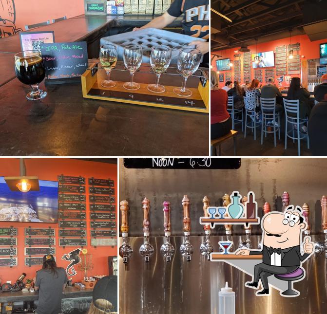 Tap Dragon Craft Beer & Wine Bar, 835 S Gilbert Rd in Gilbert