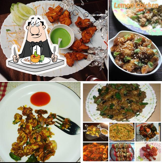 Food at New Spicy Family Restaurant
