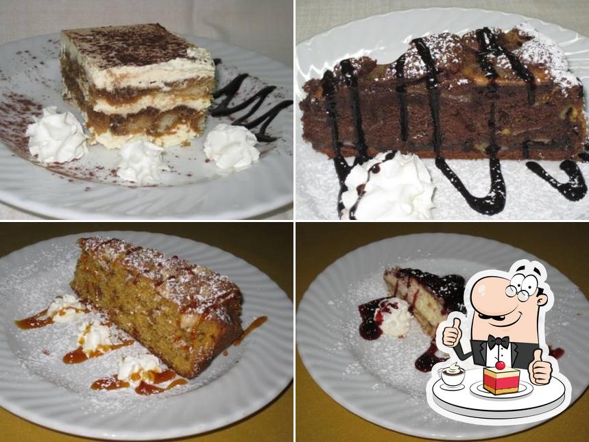 Trattoria Noè serve un'ampia gamma di dolci