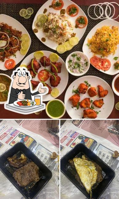Meals at The Royalz biryani and kababs