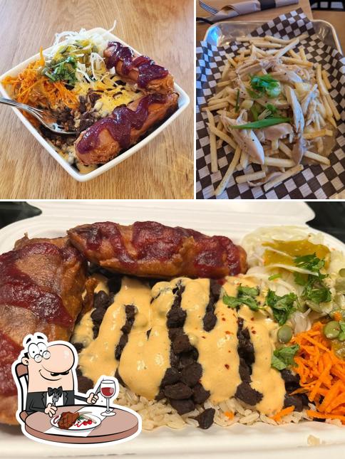 Yew Street Food Hall offers meat dishes