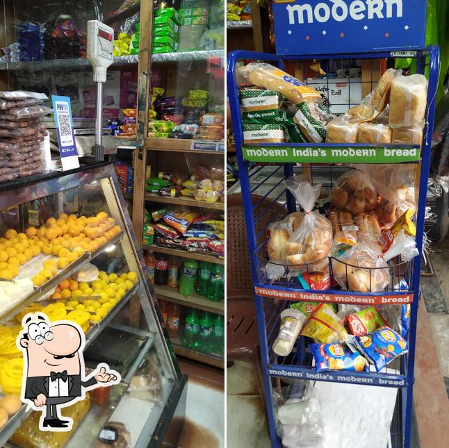 The interior of Golden Bakery