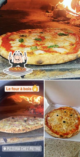 Choisissez différents genres de pizzas