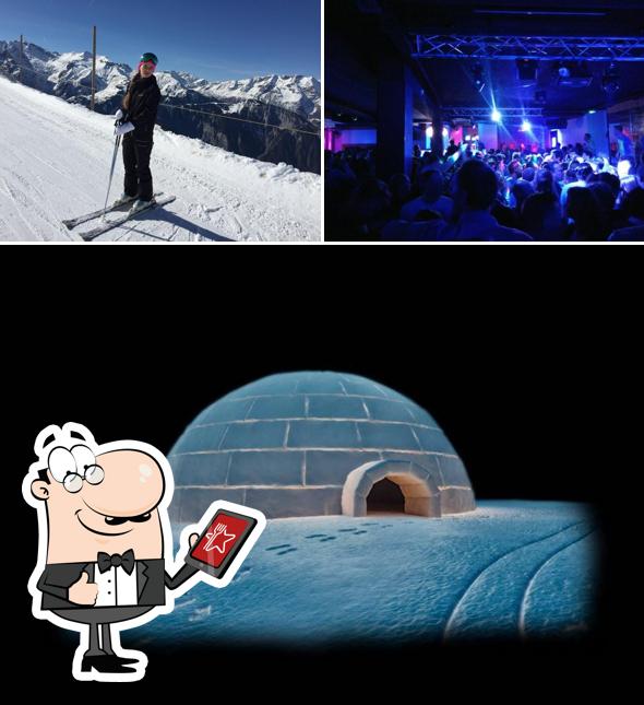 Vérifiez la photo représentant la extérieur et intérieur concernant Igloo Club Alpe d’Huez