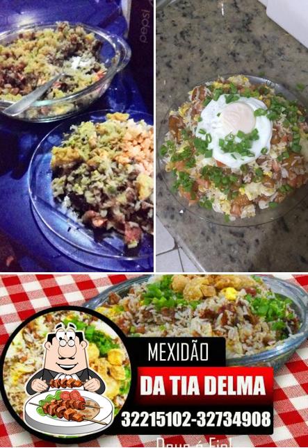 Comida em Mexidão e Gauchão da Tia Delma