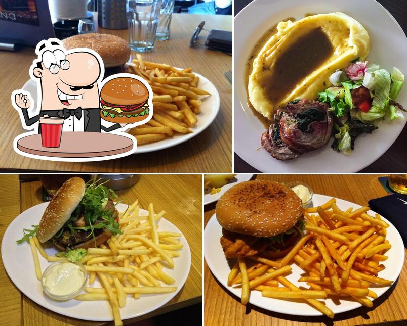 Get a burger at Coolna metropolitan bar-restaurant