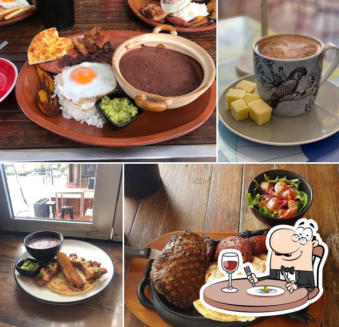 Food at Medellin