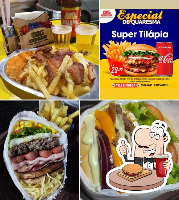 Hambúrguer em Big Burger
