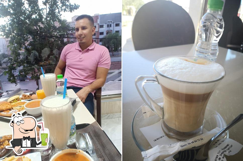 Luxor : Café & Pâtisserie propose une sélection de boissons