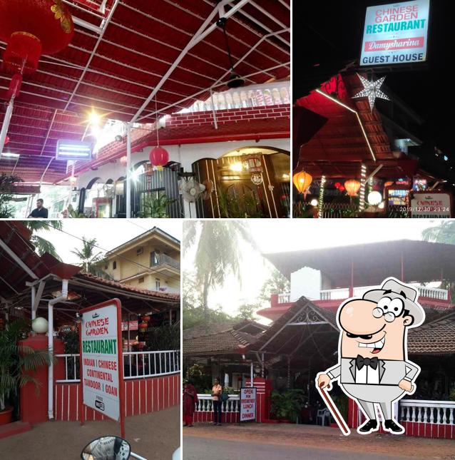 The exterior of Chinese Garden Restaurant