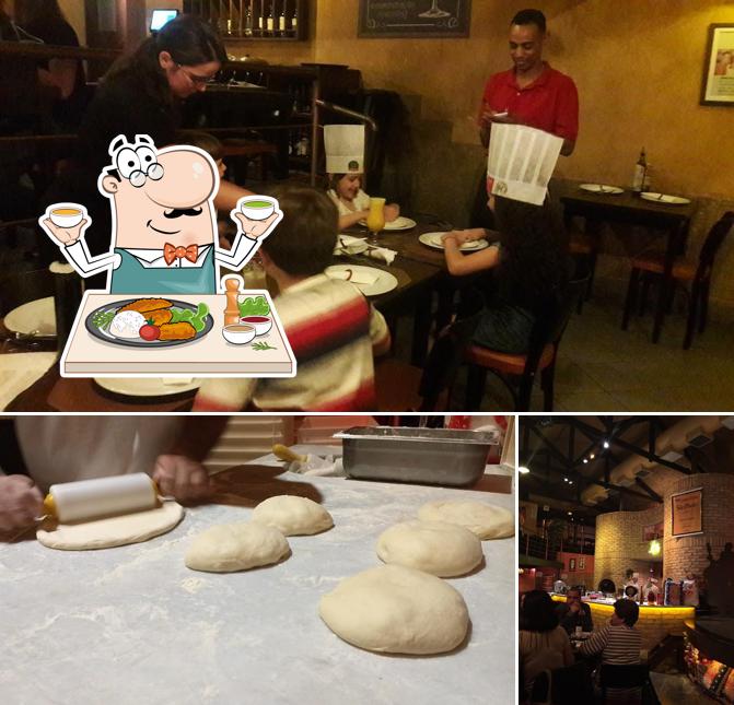 A ilustração do Graça Di Napolli’s comida e balcão de bar
