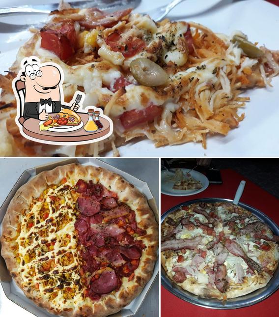 Consiga pizza no Majestade Pizzaria