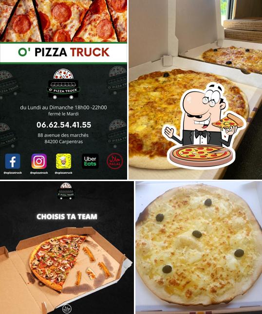 Essayez différents genres de pizzas