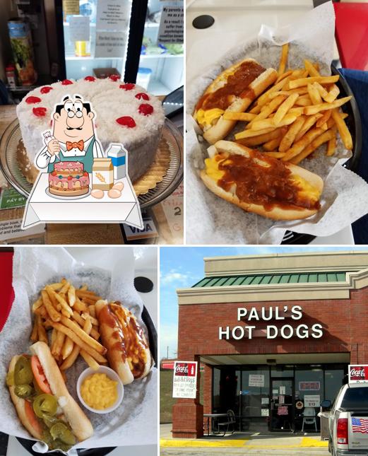 Paul's Hotdogs & Grill in Pinson Restaurant menu and reviews