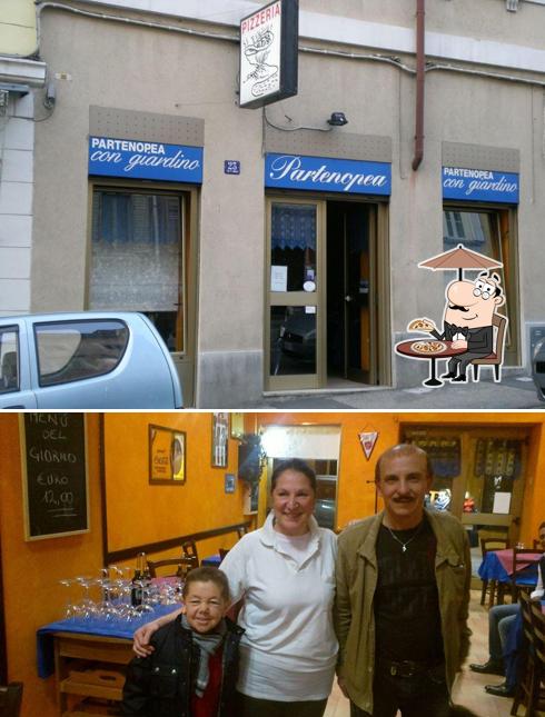 Gli esterni di Pizzeria Partenopea