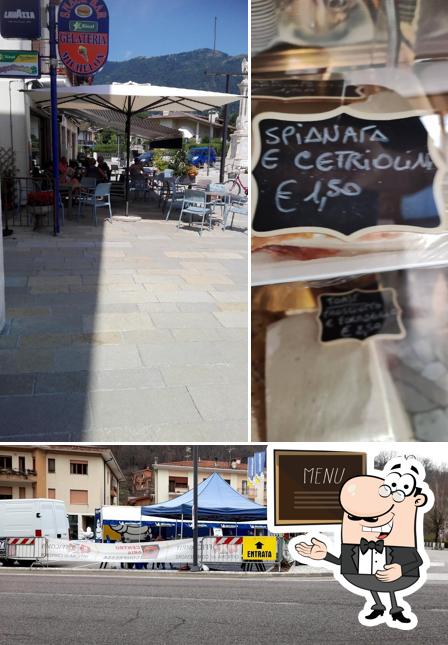 Leggi il menu sulla lavagna