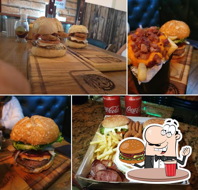 Consiga um hambúrguer no Hamburgueria Seo Damasco