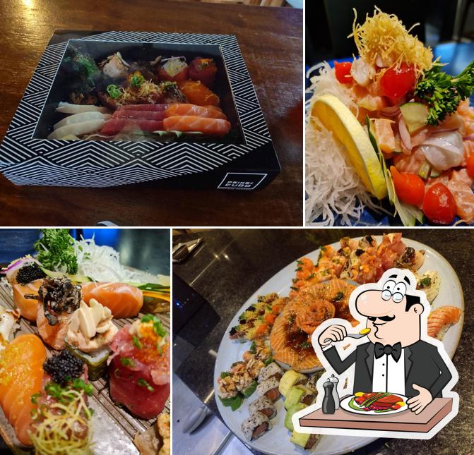 Platos en Restaurante Japonês Estação Sushi Okinawa - Granja Viana