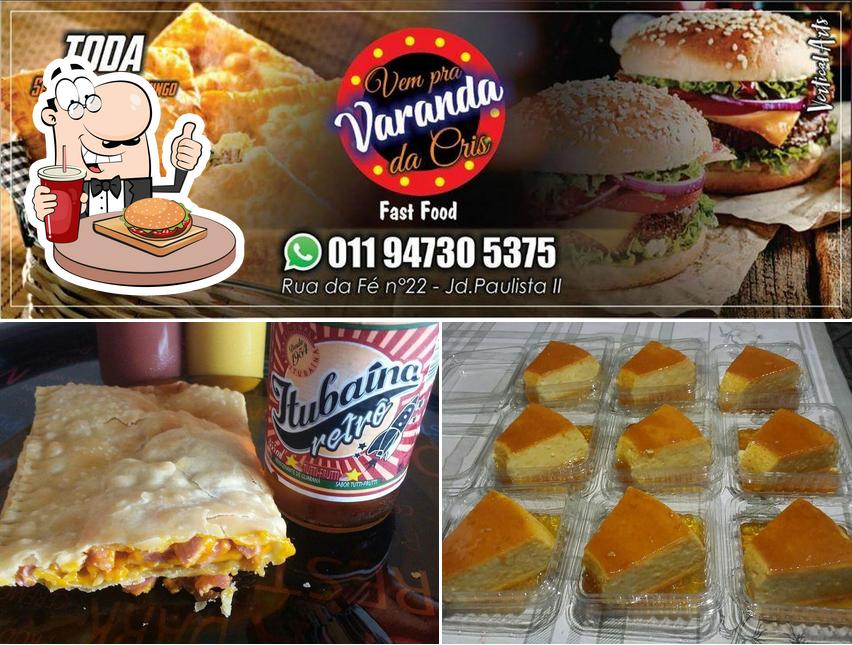 Peça um hambúrguer no Varanda - Fast Food