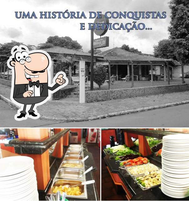 O exterior do Restaurante Bisteca de Ouro