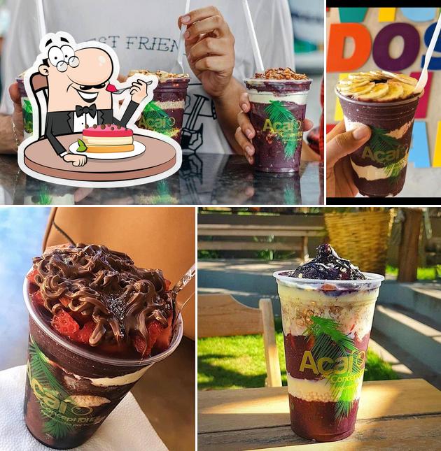 Açaí Concept Real da Torre Recife serve uma gama de sobremesas