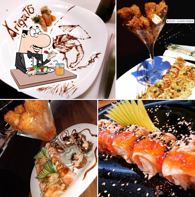 Food at Arigato Japanese Cuisine