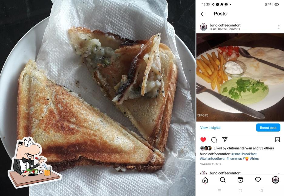 Meals at Bundi Coffee Cafe & Restaurant