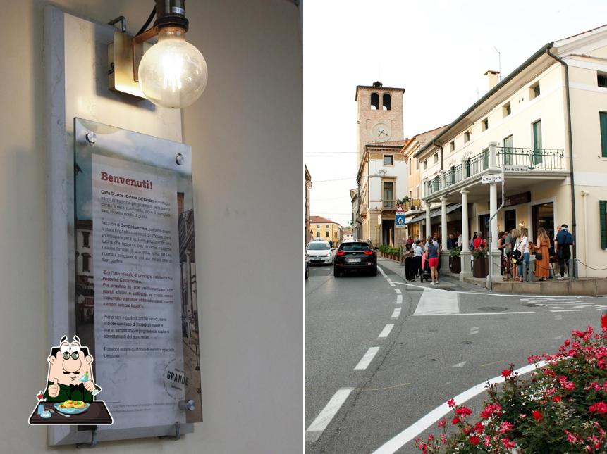 Cibo al Caffè Grande Osteria del centro