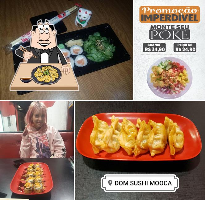 Gyoza em Dom Sushi Mooca