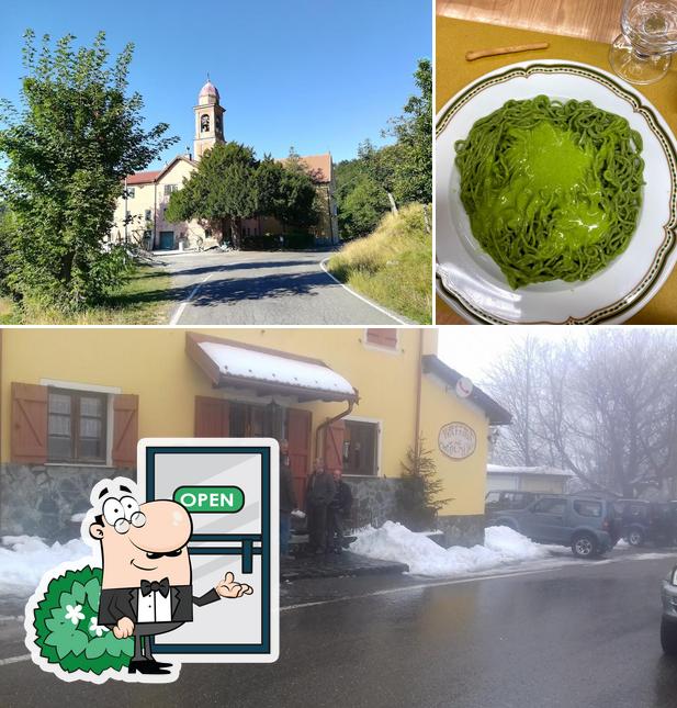 Trattoria Degli Olmi si caratterizza per la esterno e cibo