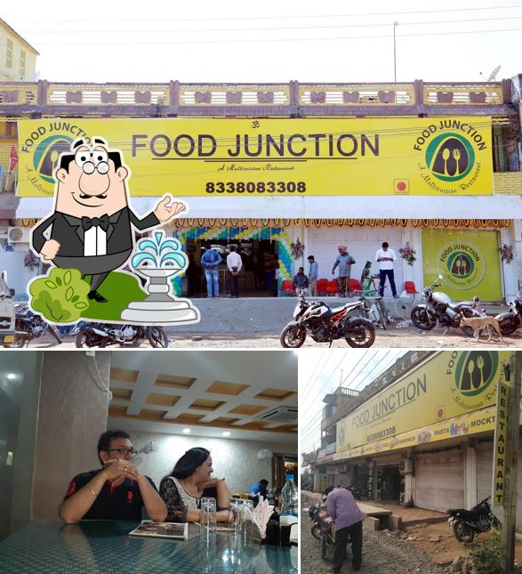The picture of Super Food Junction’s exterior and alcohol
