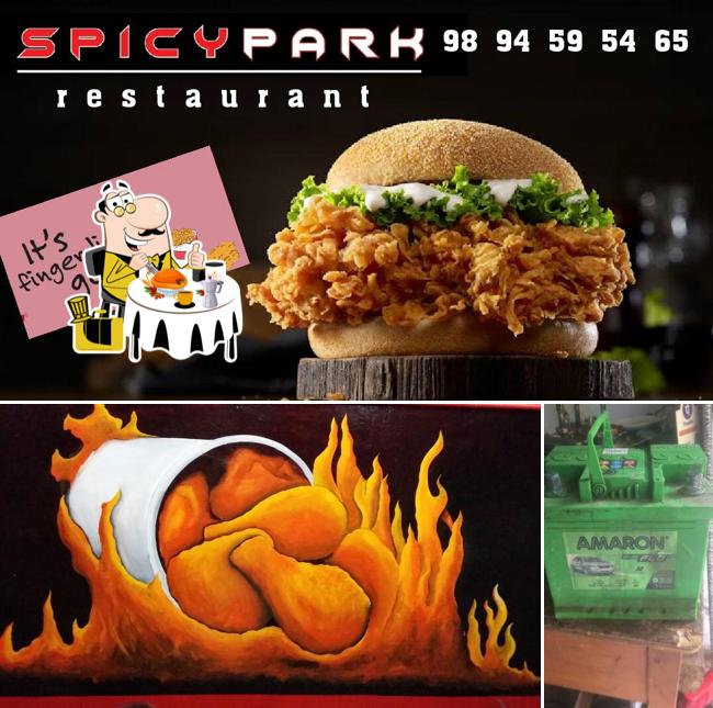 Food at Spicy Park Restaurant