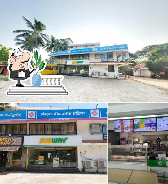 Check out how Subway Thiruvananthapuram looks outside