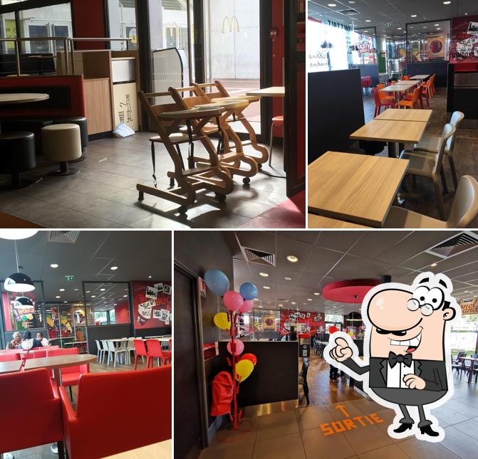 L'intérieur de KFC Les Ulis