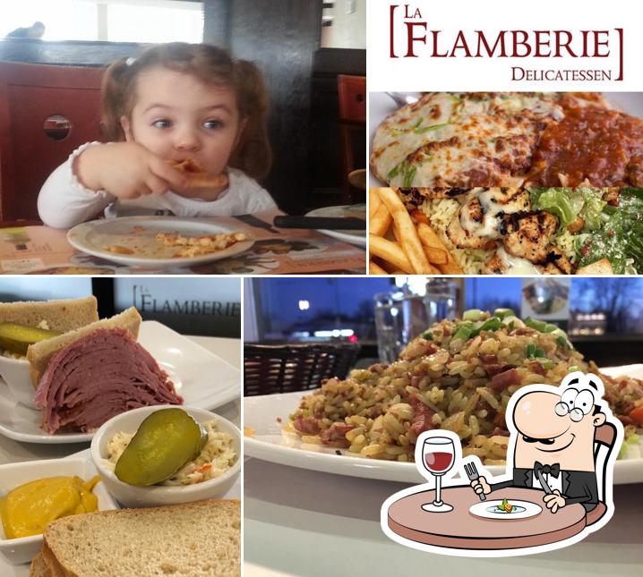 Plats à La Flamberie