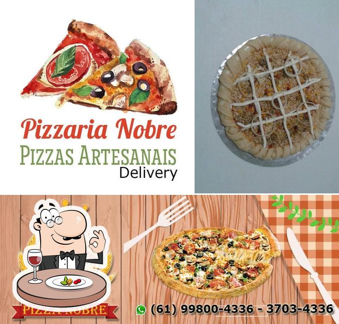 Comida em Pizza Nobre Delivery - GAMA