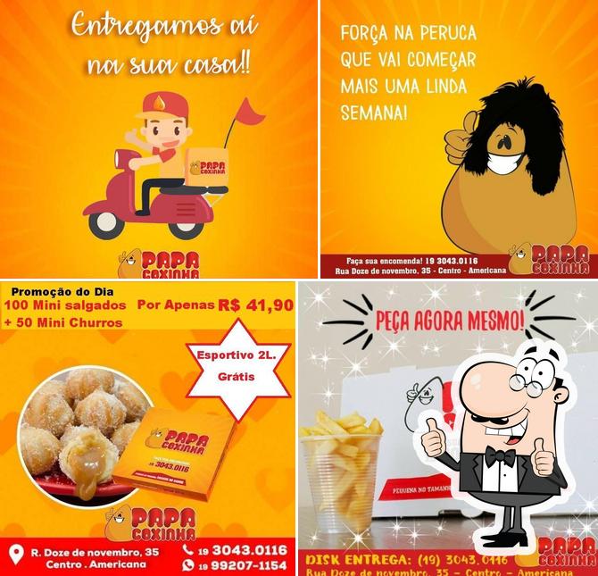 See the photo of Papa Coxinha