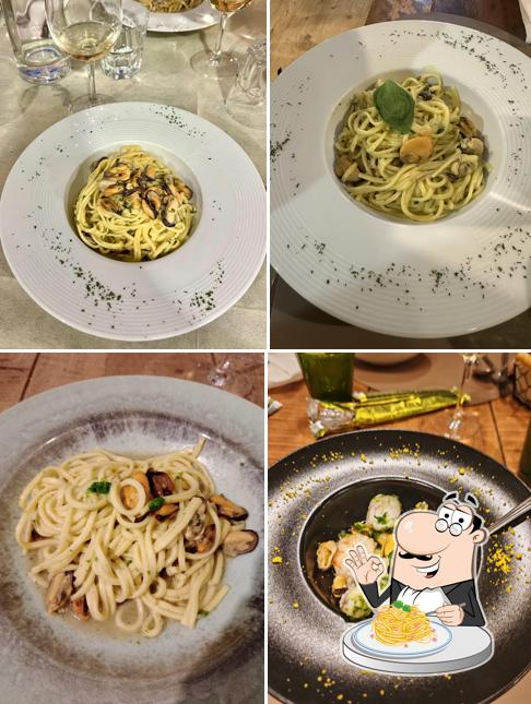 Spaghetti alla carbonara al Antica Osteria Dei Camalli
